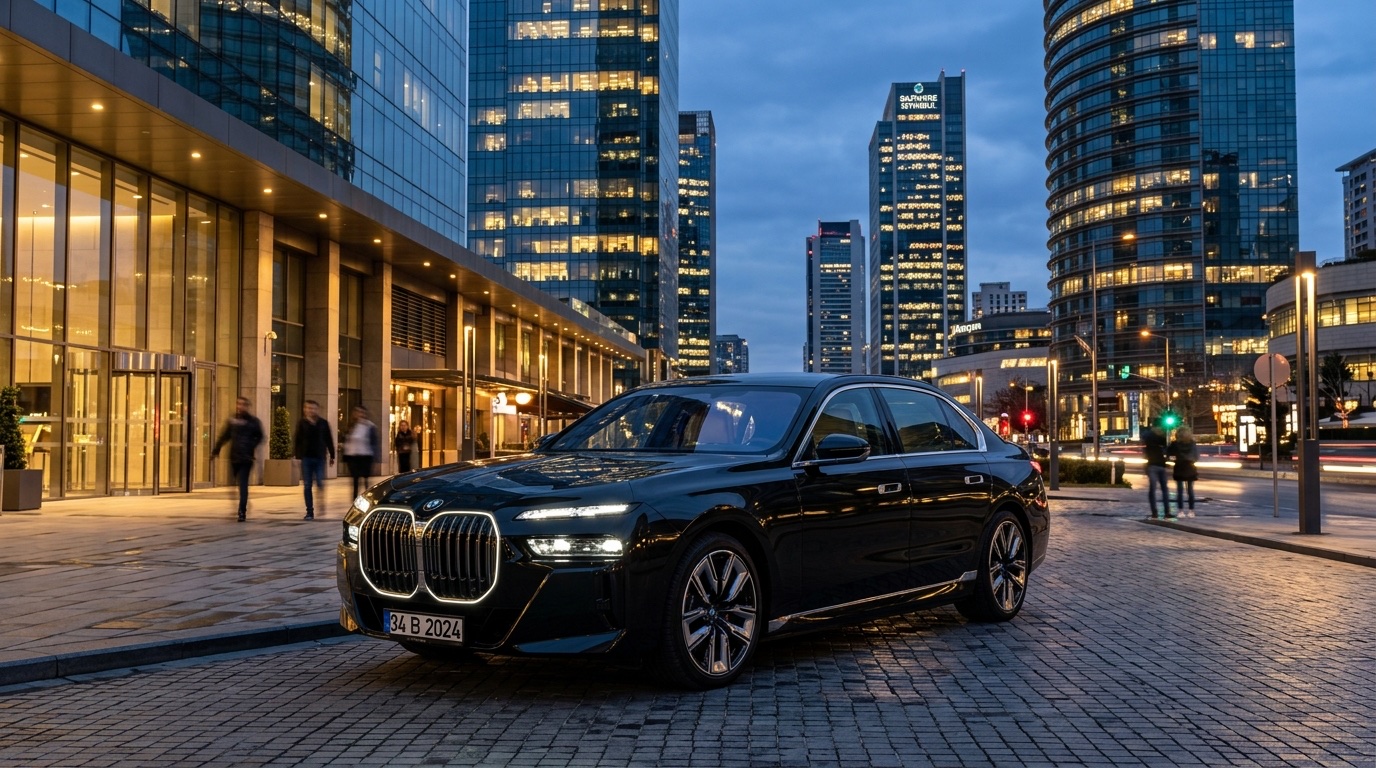 BMW 7 Series Levent & Maslak Towers Executive Chauffeur