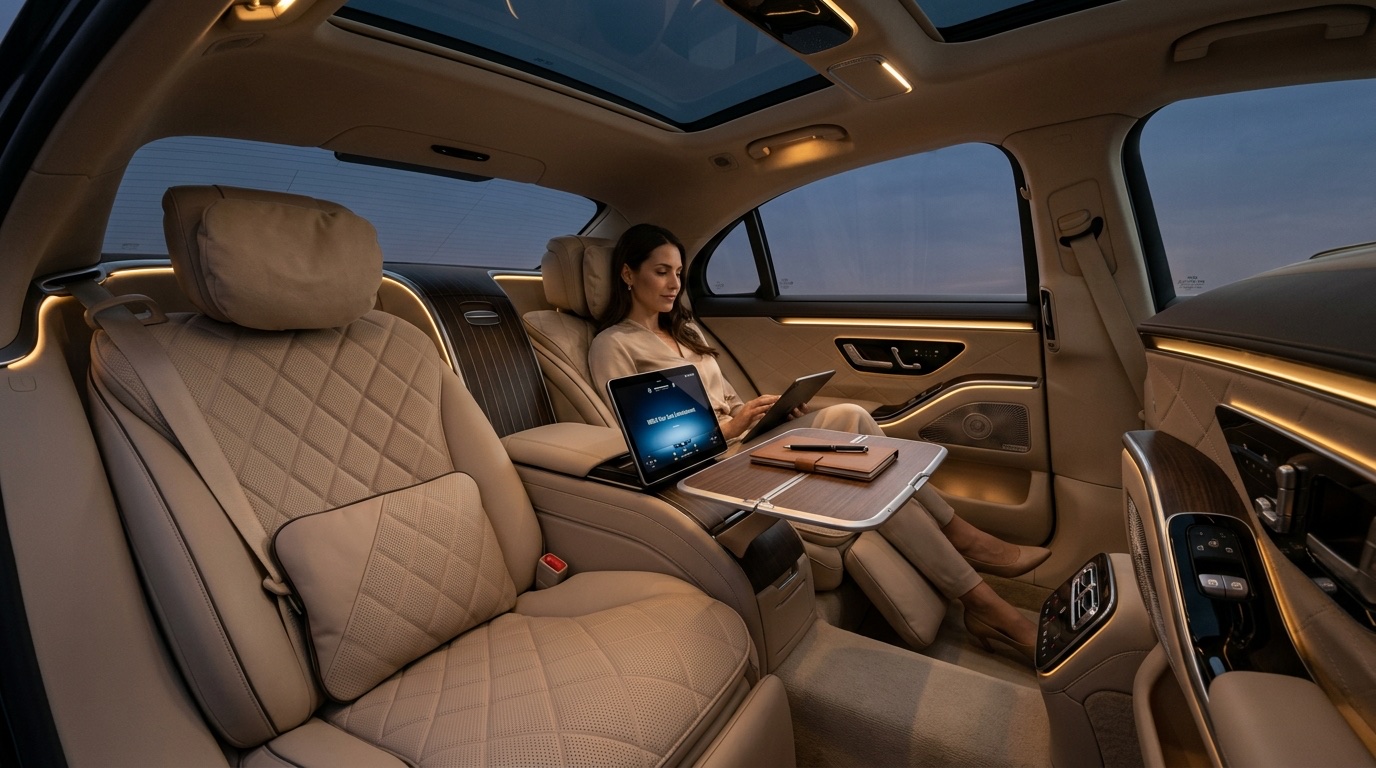 Executive Rear Cabin & Mobile Work Desk